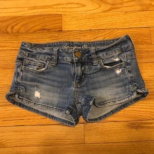 AE super low rise shorties!